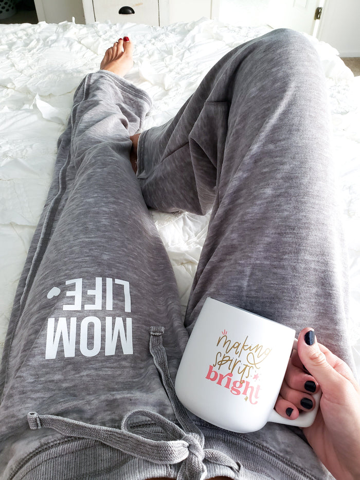 Mom Life Fleece Sweatpants