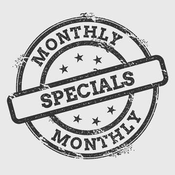 September Monthly Specials