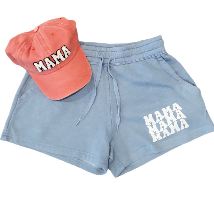 Misty Blue Mama Shorts