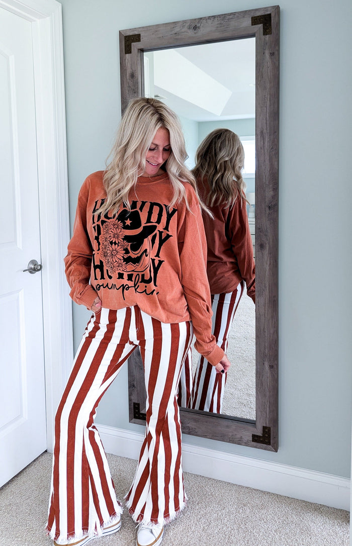 Howdy Pumpkin Long Sleeve