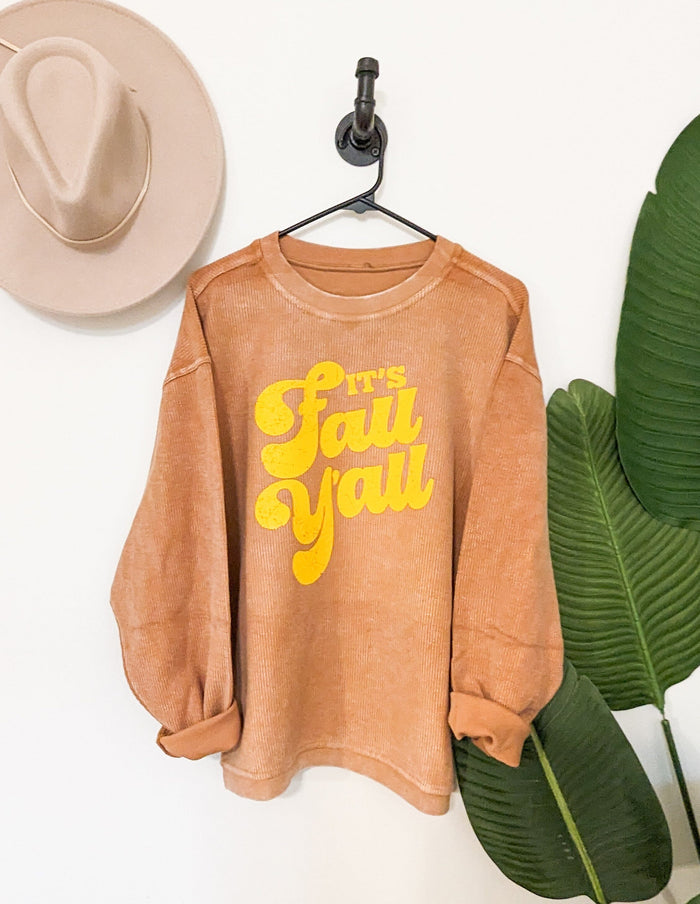 It's Fall Y'all Corded Crew