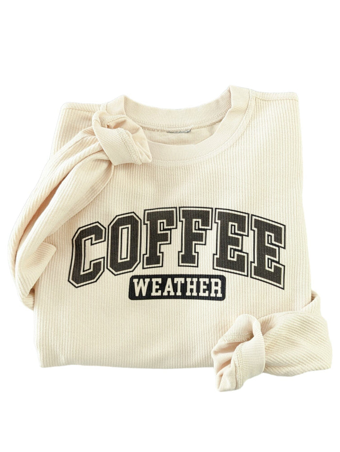 Coffee Weather Corded Crew