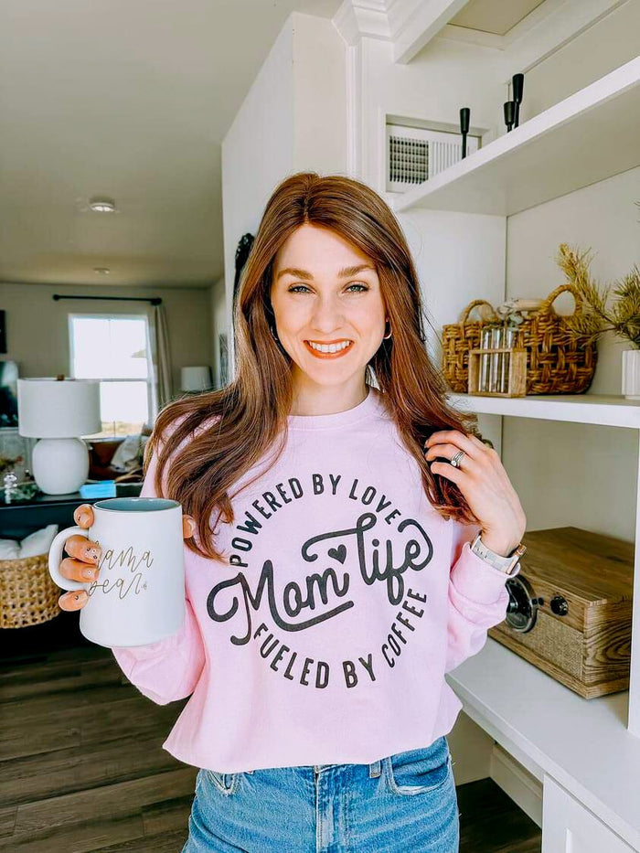 Mom Life Love and Coffee Crew