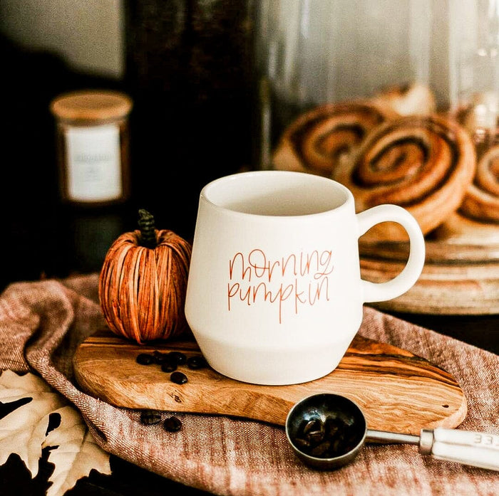 Morning Pumpkin Ceramic Mug